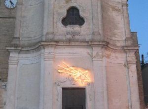 Caprarica del Capo - Piazza Sant'Andrea - Chiesa di Sant'Andrea - Prospetto frontale